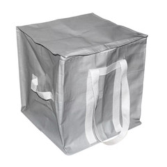 14 In. L X 14 In. W X 15 In. D Small Moving Box Tote (2-Pack)