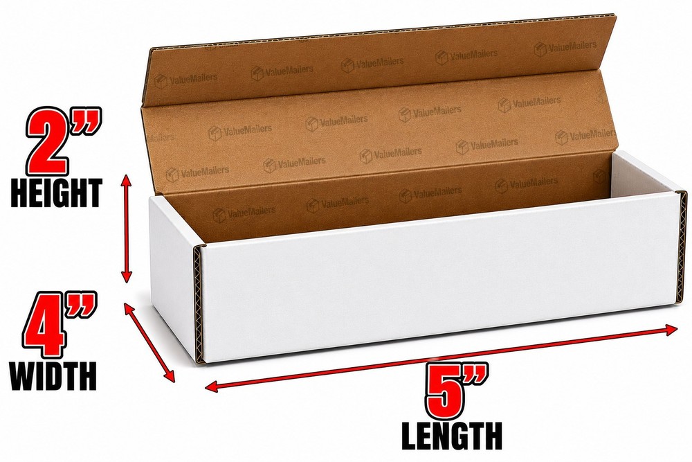150 Mixed Size White Corrugated Mailer Shipping Boxes 5x4x2 7x3x3 8x3x2 50 Each