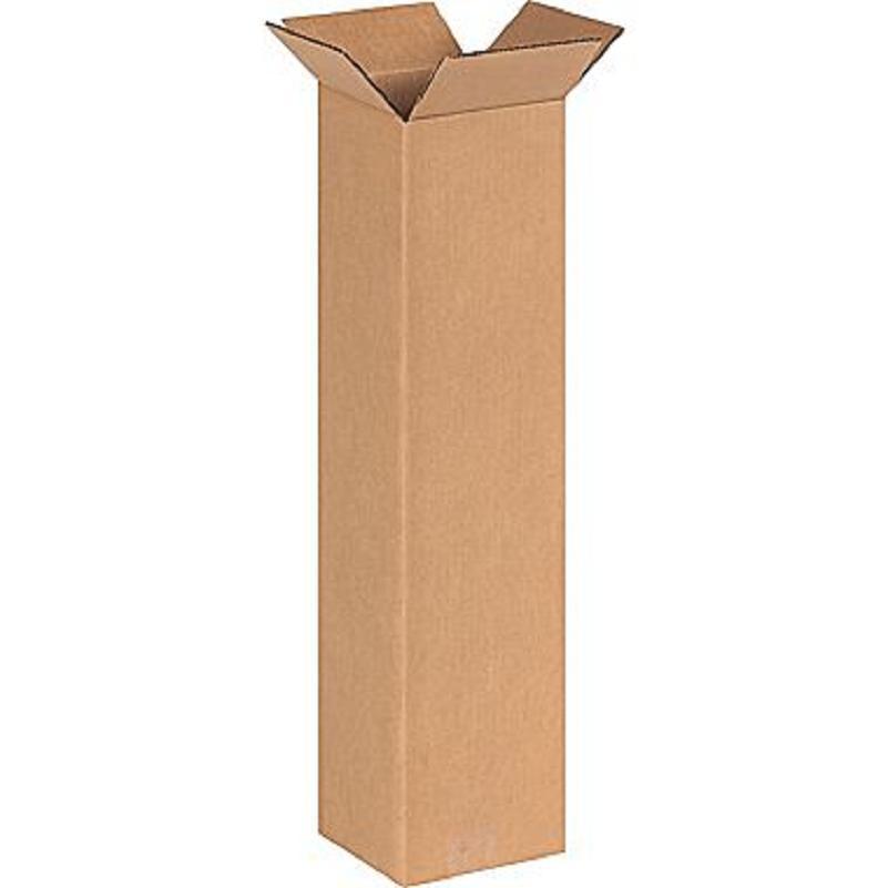 25 – 6x6x24 TALL Cardboard Shipping Moving Storage Boxes Corrugated Cartons