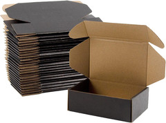 6X4X2 Inches Shipping Boxes Pack of 25 Packaging Corrugated Cardboard Mailer Box