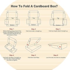 13x10x2 Inches Shipping Boxes Pack of 25, Small Corrugated Cardboard Box for …