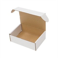 50pcs White Corrugated Cardboard Packaging Shipping Packing Mailing Boxes 6x4x2″