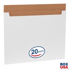 BOX USA BML28221 28″L x 22″W x 1/4″H, White (Pack of 20)