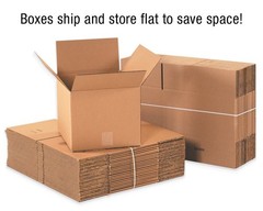 Shipping Boxes Heavy Duty 6″L x 6″W x 6″H, 25-Pack | Corrugated Cardboard Box…