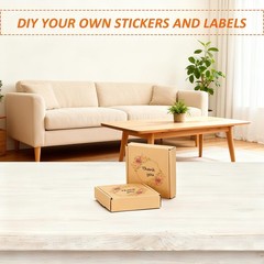 4x4x1 inches Shipping Boxes Set of 100, Brown Corrugated Cardboard Box Litera…