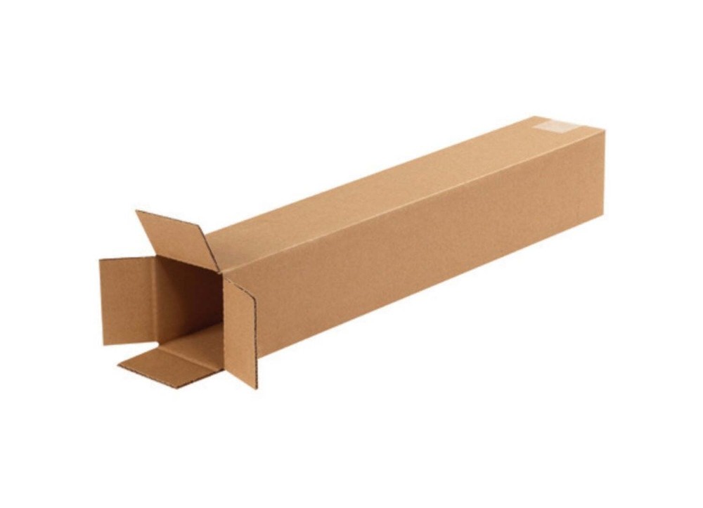 25 4x4x36 Tall Kraft Cardboard Boxes Mailing Packing Shipping Corrugated Box
