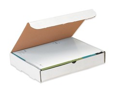 White Literature Mailing Box 11.75 x 10.75 x 2.25 in – Corrugated