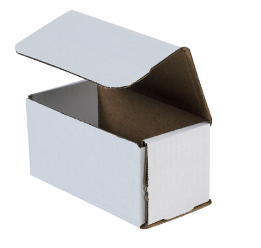 1-300 CHOOSE QUANTITY 6x3x3 Corrugated White Mailers Packing Boxes 6″ x 3″ x 3″