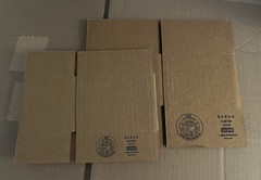 40 U-Line Corrugated Shipping boxes (20) 6x6x4 & (20) 6x4x4 Brand New
