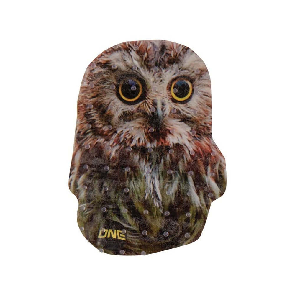 One Mfg Owl Snowboard Stomp Pad 5″ x 4″ – Lightweight, Anti-Slip