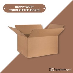 6 x 6 x 6″ Heavy-Duty Boxes, Brown ECT-44 Shipping/Moving/Packing Box 25/Bundle