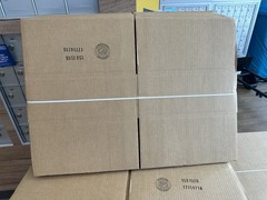 25 ~ 15X15X6″ 32lb Corrugated Kraft Cardboard Cartons Shipping Packing Boxes