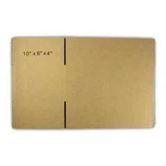 10x6x4 Cardboard Boxes – Mailing/Packing/Shipping Corrugated Carton (25/50/100)