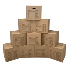 UBMOVE 10 Premium Medium Moving Boxes 18″x18″x16″ Cardboard Box