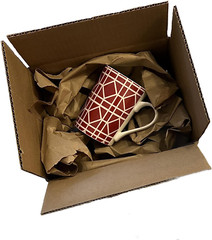 Set of 100 8X6X4 Corrugated Cardboard Mailing and Shipping Boxes