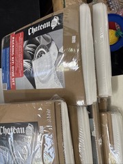 Lot of 10 Chateau Dish Packing Kit for Moving Boxes, 24 Pouches & 1 Cell Divider