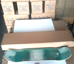 [PACK OF 10] Skateboard Shipping Box 200lb + 20 Sheet FREE FOAM Cush Trboxtapes