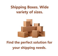 50 Vary Sizes 3”to 24” Kraft Corrugated Mailers Die Cut Tuck Flap Boxes