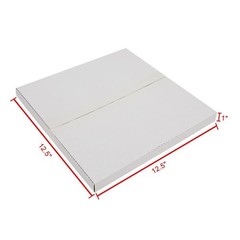 25 LP White Record Album Mailers Book Box Variable Depth Laser Disc Mailers New