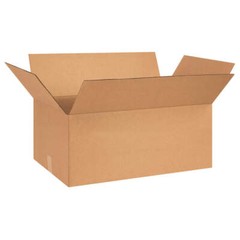 GRAINGER APPROVED 55VJ14 Shipping Box,Single Wall,32 ECT,Kraft PK 15
