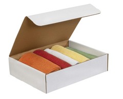 BOX USA BML13103 Literature Mailers, 13 x 10 x 3, White (Pack of 50)