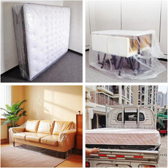 2 Pack Twin Full Mattress Bags for Moving Storage Clear Plastic Cover 54×87″