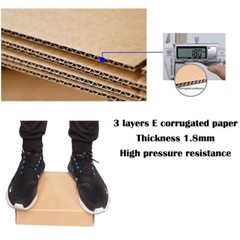 （7.8 x 5.5 x 1.5 in）transport box, brown corrugated cardboard box mailing bag