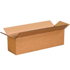 TAPE LOGIC 14 x 4 x 4 Corrugated Cardboard Boxes, Long 14L x 4W x 4H, Pack of