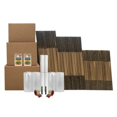 UBMOVE 8 Room Kit 88 Bigger Smart Moving Boxes, Tape, Bubble Roll & More