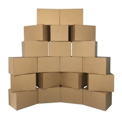 UBMOVE Medium Cardboard Moving Boxes (20 Pack) 18 x 14 x 12-Inch