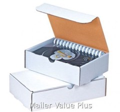 50 – 9 x 6 1/2 x 2 3/4 White Shipping Mailer Literature Box Packing boxes