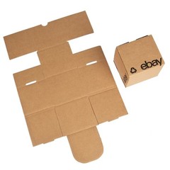 Lot of 35 New Cardboard Boxes, Mailing Shipping Corrugated Box, 4″ x 4″ x 4″