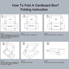 9X6X2 Shipping Boxes Set of 50, White Small Corrugated Cardboard Box, Mailer Box