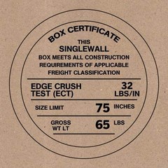 50 6x4x4 Kraft Brown Corrugated Shipping Boxes Multi-Depth 32 ECT Single-Wall