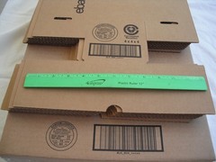 Lot of 35 New Cardboard Boxes, Mailing Shipping Corrugated Box, 4″ x 4″ x 4″