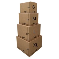 UBMOVE 7 Room Economy Moving Kit 82 Moving Boxes & Boxing Supplies