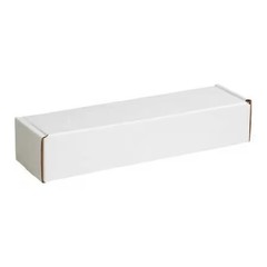 15 In X 2 In X 2 In Inside H, Literature Mailer, White, Corrugate, Single Wall,
