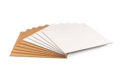 Corrugated Cardboard Sheets, 12.5×12.5 Inch LP Mailer Insert Pads | 50 Pack, …